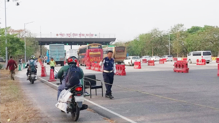 পদ্মা সেতু দিয়ে ৩৮ হাজার গাড়ি পার, টোল উঠলো কত?