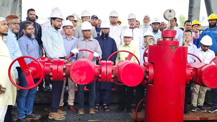 দেশে আরেকটি কূপ উদ্বোধন, দৈনিক মিলবে ৮ মিলিয়ন ঘনফুট গ্যাস