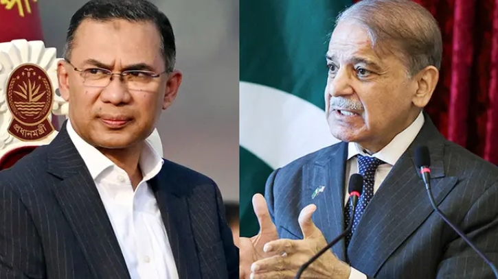 তারেক রহমানের সঙ্গে শেহবাজ শরীফের ফোনালাপ, ঈদের শুভেচ্ছা বি