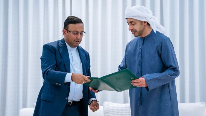 তারেক রহমানের বার্তা গ্রহণ করেছেন সংযুক্ত আরব আমিরাতের রাষ্ট 