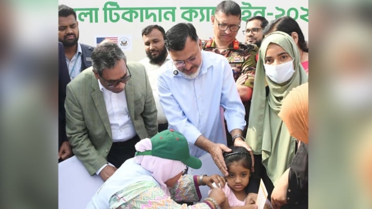 হামের বিশেষ টিকাদান কর্মসূচির দ্বিতীয় ধাপ শুরু আজ