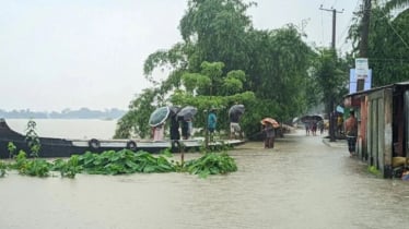 ধেয়ে আসছে বন্যা, ৭ নদীর পানি বিপৎসীমার ওপরে 