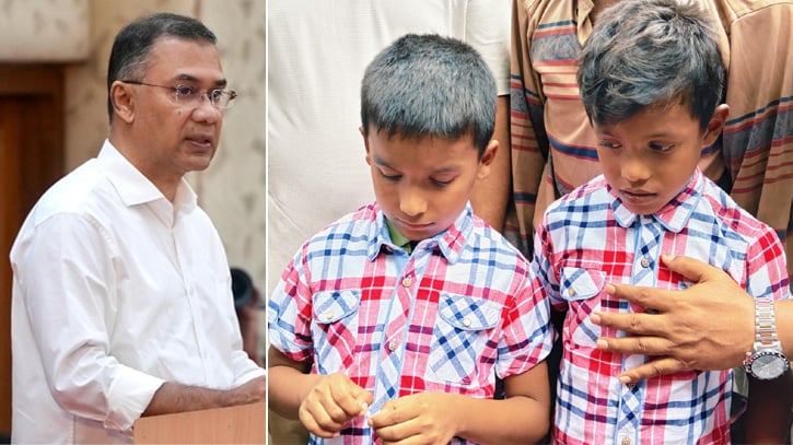 সিরাজগঞ্জের এতিম রায়হান-রোহানের পাশে দাঁড়ালেন প্রধানমন্ত্রী