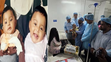 হাম ও নিউমোনিয়ায় আক্রান্ত শিশু খাদিজার খোঁজ নিলেন প্রধানমন্ত্রী