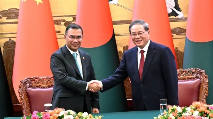 তারেক রহমানের সঙ্গে চীনা প্রধানমন্ত্রীর বৈঠক, একাধিক সমঝোতা 