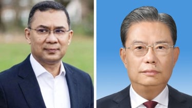 প্রধানমন্ত্রী তারেক রহমানের সঙ্গে চীনের শীর্ষ আইনপ্রণেতা ঝাও লেজির সাক্ষাৎ