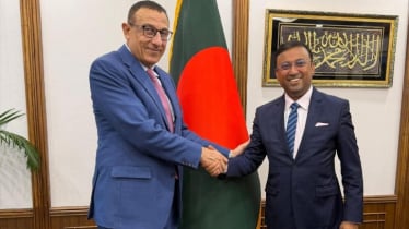 প্রধানমন্ত্রীর পররাষ্ট্র বিষয়ক উপদেষ্টার সঙ্গে ফিলিস্তিনের রাষ্ট্রদূতের সাক্ষাৎ