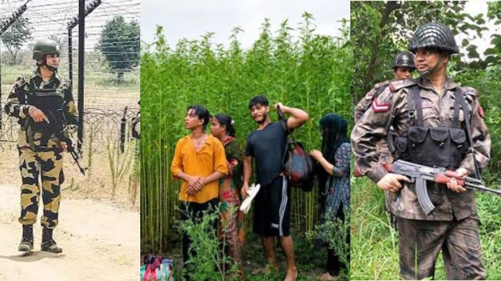 দেশের দুই সীমান্তে বিএসএফের পুশ-ইন চেষ্টা, দৃঢ়তার সাথে রুখে 