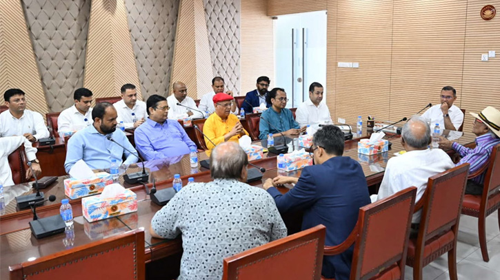প্রধানমন্ত্রীর সঙ্গে ন্যাশনাল এডিটরস কাউন্সিলের নেতাদের বৈঠক