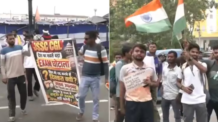 বারবার প্রশ্নফাঁস: এবার শিক্ষার্থীদের বিক্ষোভে উত্তাল ঝাড়খণ্