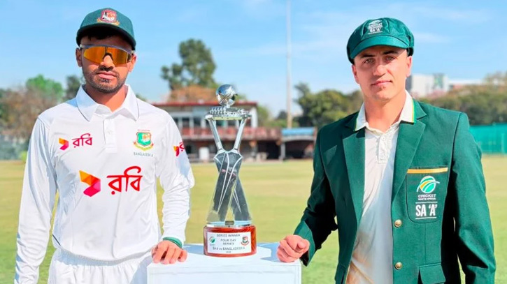 এবার ইনিংস ব্যবধানে হারলো বাংলাদেশ ‘এ’ দলও