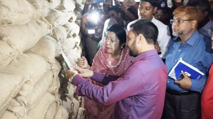 কোনো খাদ্যগুদামে অনিয়ম পাওয়া গেলে কাউকে ছাড় দেয়া হবে না: খাদ