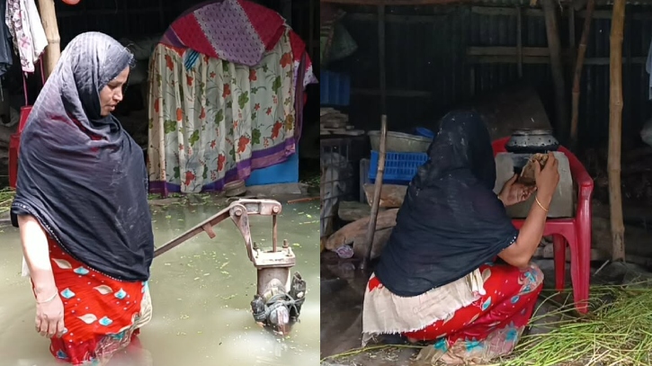 চাঁপাইনবাবগঞ্জে পদ্মার পানি কমেছে ৬ সেন্টিমিটার 