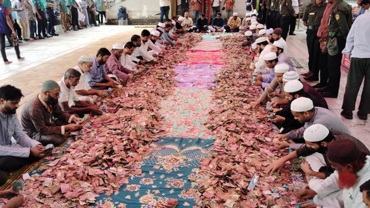 শাহজালাল মাজারের দানবাক্সের টাকা গণনায় নতুন সিদ্ধান্ত